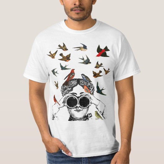 T-shirt Bird lover (Devant)