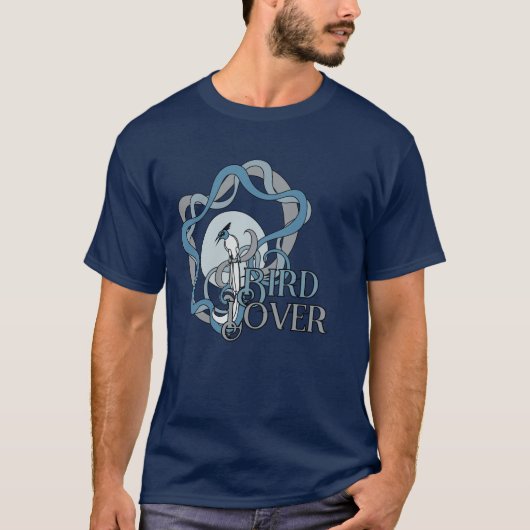 T-shirt Bird lover with Indian paradise flycatcher (Devant)