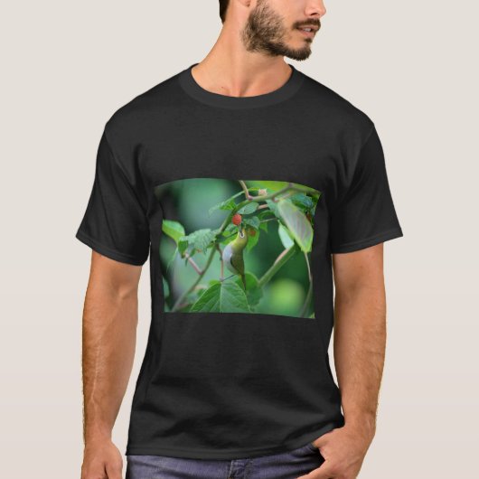 T-shirt Bird Nature Wildlife Tee Print (Devant)
