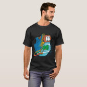 T-shirt Bird Nerd Funny Bird Watching Birds Lover Ornithol (Devant entier)
