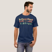 T-shirt Bird Nerd Watching Birdwatching Watcher Birding (Devant entier)