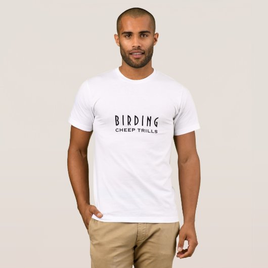 T-shirt Bird Watcher-Funny Birding (Devant entier)