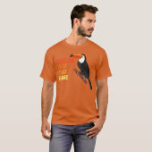 T-shirt Bird Watcheroucan Playhat ami jeu (Devant entier)