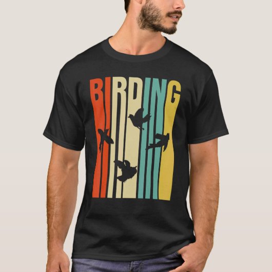 T-shirt Bird Watching Birding Twitcher Bird Birding (Devant)