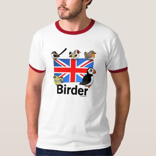 T-shirt Birder BRITANNIQUE (Devant)