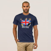 T-shirt Birder BRITANNIQUE (Devant entier)
