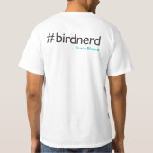 T-shirt #BirdNerd (Dos)