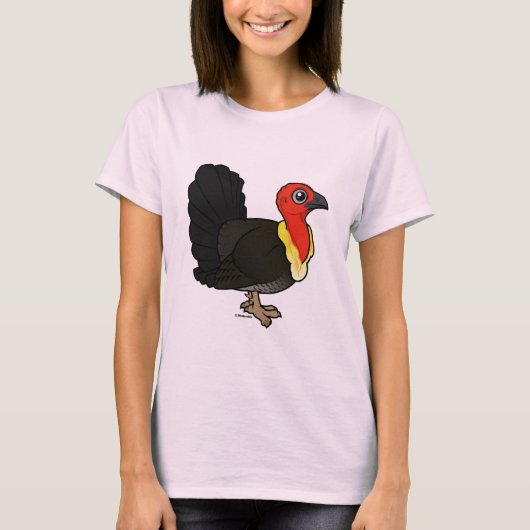 T-shirt Birdorable Australian Brushturkey (Devant)
