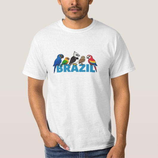 T-shirt Birdorable Brésil (Devant)