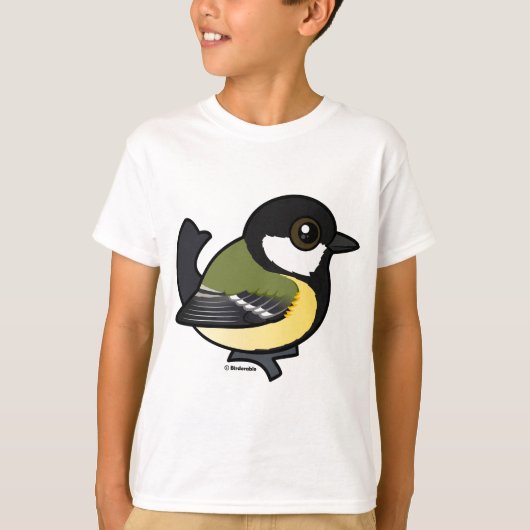 T-shirt Birdorable Great Tit (Devant)