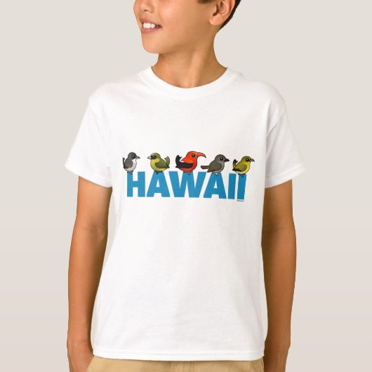 T-shirt Birdorable Hawaï (Devant)