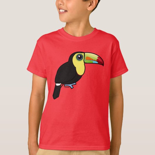 T-shirt Birdorable Keel-Facted Toucan (Devant)