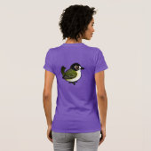T-shirt Birdorable Noir-a couvert la viréo (Dos entier)