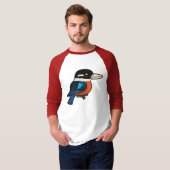 T-shirt Birdorable Rufous-s'est gonflé Kookaburra (Devant entier)