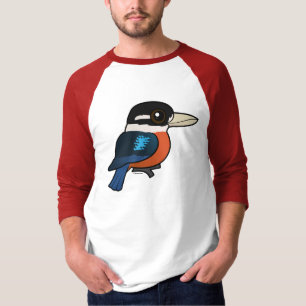 T-shirt Birdorable Rufous-s'est gonflé Kookaburra