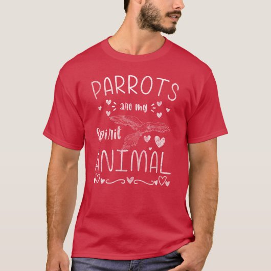T-shirt Birdropical drôle (Devant)