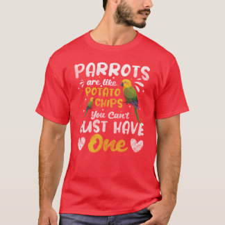 T-shirt Birdropicsropical Eotic vintage
