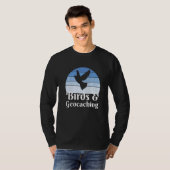T-shirt Birds And Geocaching (Devant entier)