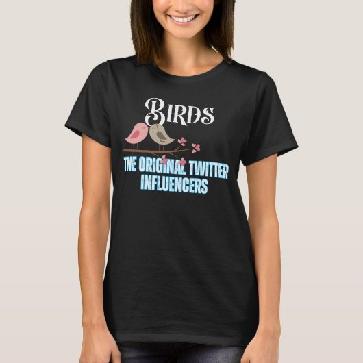 T-shirt Birds_ les premiers influenceurs de Twitter.b (Devant)