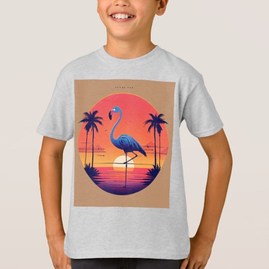 T-shirt Birds on the Wire – Cartoon Flock Tee (Devant)