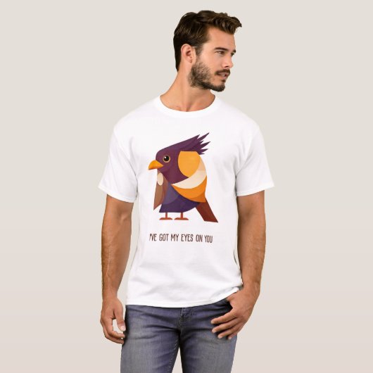 T-SHIRT BIRDWATCHER (Devant entier)