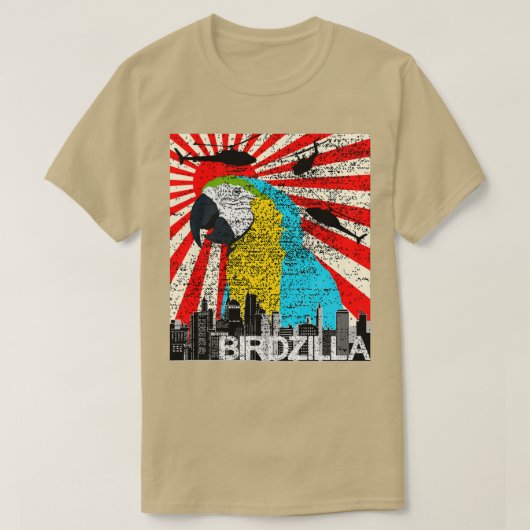 T-shirt Birdzilla (Design devant)