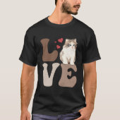 T-shirt Birman Chat Love (Devant)