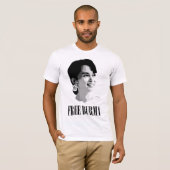 T-shirt Birmanie libre - Aung Sang Suu Kyi (Devant entier)