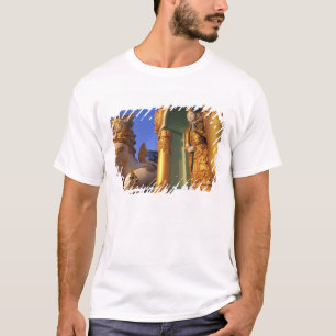 T-shirt Birmanie (Myanmar), Rangoon (Yangon) Temple
