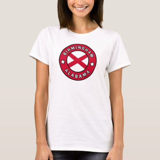 T-shirt Birmingham Alabama (Devant)