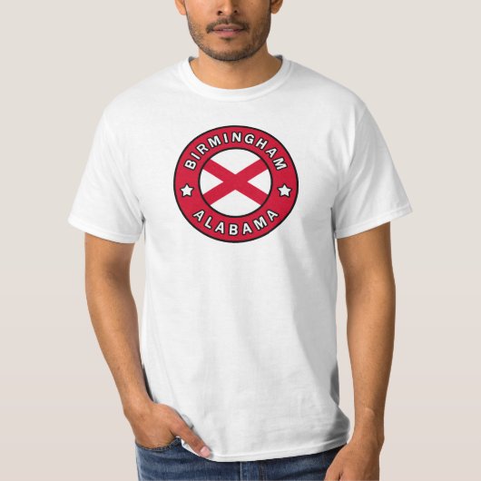T-shirt Birmingham Alabama (Devant)