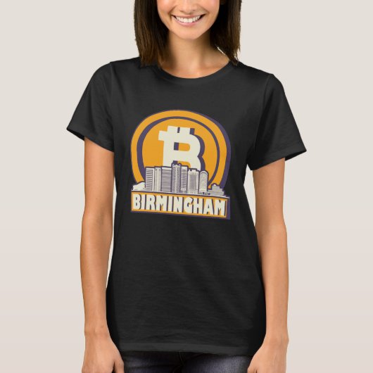 T-shirt Birmingham Bitcoin Maximalist (Devant)