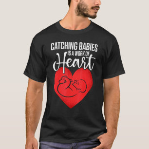 T-shirt Birth Doula Fier Couche de grossesse de la travail