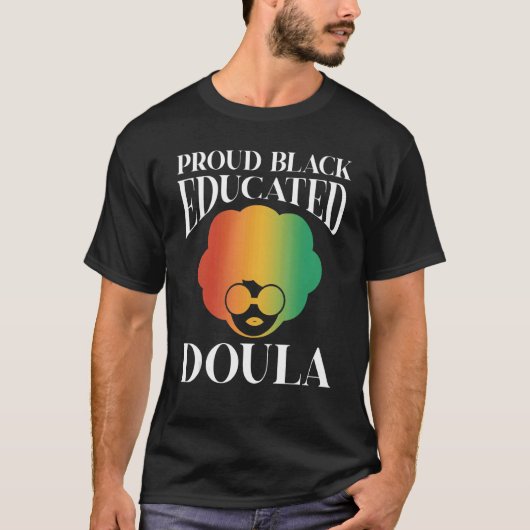 T-shirt Birth Doula Fier Couche de grossesse de la travail (Devant)