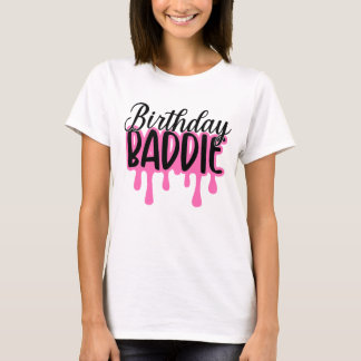 T-shirt Birthday Baddie