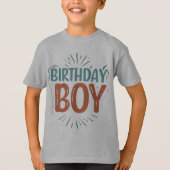 T-shirt Birthday Boy (Devant)
