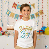 T-shirt Birthday Boy - Célébrations d'anniversaire