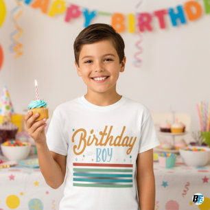 T-shirt Birthday Boy - Choisissez votre style