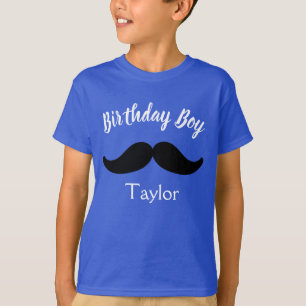 T-shirt Birthday Boy Mustache