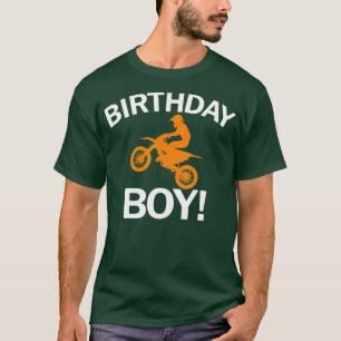 T-shirt Birthday Boy MX Dirt Bike Motocross