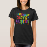 T-shirt Birthday Boy's Lil Sister Blocks Master Brick Buil<br><div class="desc">Birthday Boy's Lil Sister Blocks Master Brick Builder Kids</div>