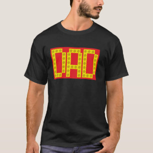 T-shirt Birthday Boy's Papa Master Builder Bâtiment brique