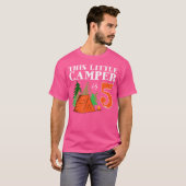 T-shirt Birthday CampingThis Little Camper Is 5 (Devant entier)