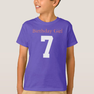 T-shirt Birthday Girl 7