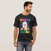 T-shirt Birthday Shark Daddy Of Birthday Shark Birthda (Devant entier)