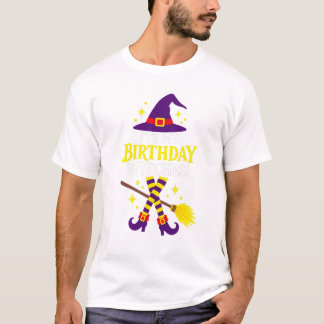 T-shirt Birthday Witch Halloween Design