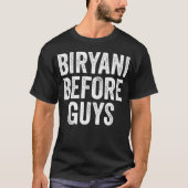 T-shirt Biryani avant les gars (Devant)