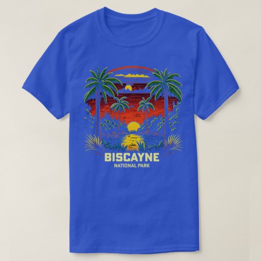 T-shirt Biscayne National Park Floride 1 (Design devant)