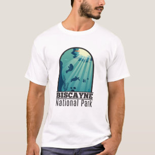 T-shirt Biscayne National Park Floride Sous-marin Maritime