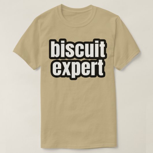 T-shirt Biscuit Expert (Design devant)